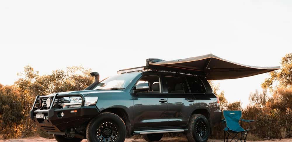 A photo of a Landcruiser rental car
