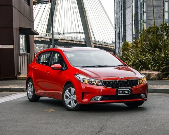 Kia rental car in Australia