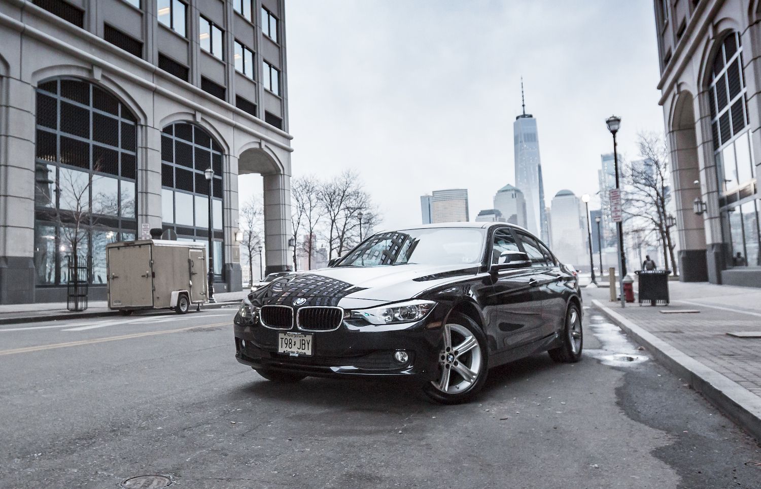 BMW car listed on Turo in the streets of Manhattan, New York