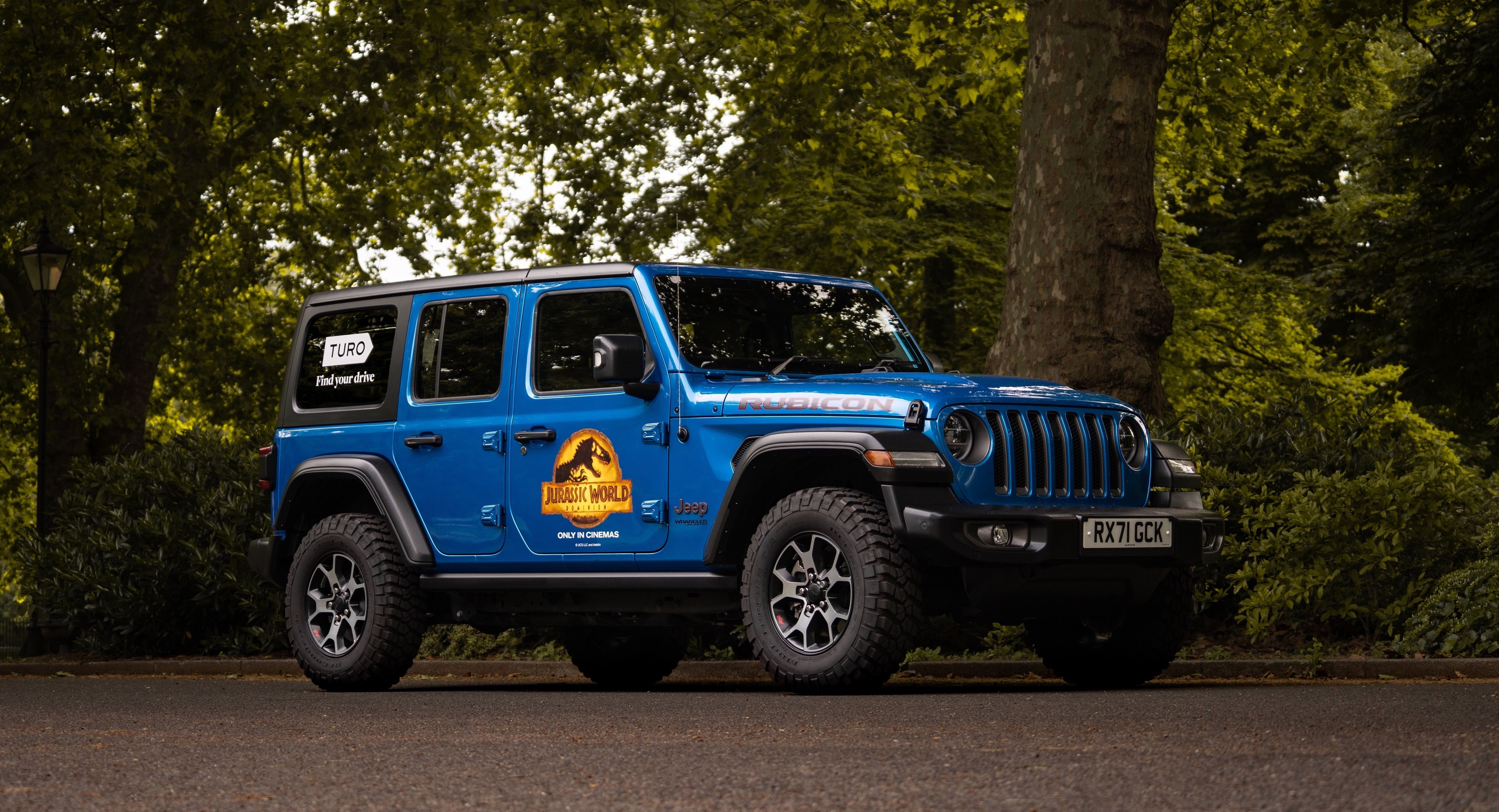 Turo's Jurassic World-inspired Jeep Wrangler