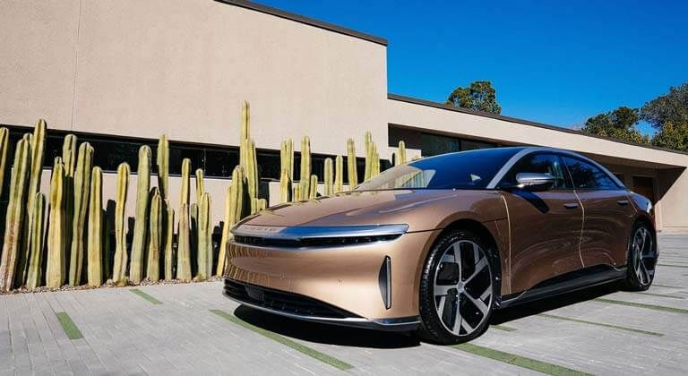 Test drive a Lucid on Turo