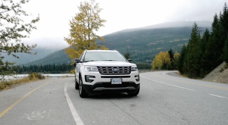 Options de location de VUS dans les montagnes de Vancouver